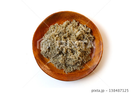 Tororo kombu shaved kelp seaweed fermented Japanese ingredient Tororo kombu shaved kelp seaweed fermented Japanese ingredient 138487125
