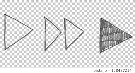 Triangular arrow Triangular arrow 138487214
