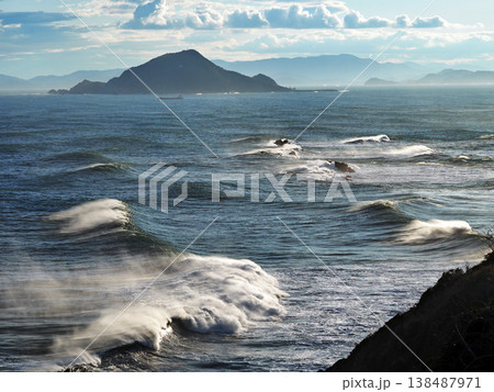 伊良湖岬から望む神島 伊良湖岬から望む神島 138487971