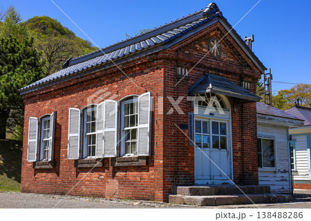 【レンガ作りの建物】函館元町配水場管理事務所 138488286