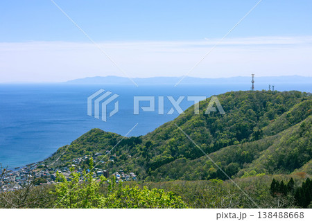 函館山から見る津軽海峡 函館山から見る津軽海峡 138488668