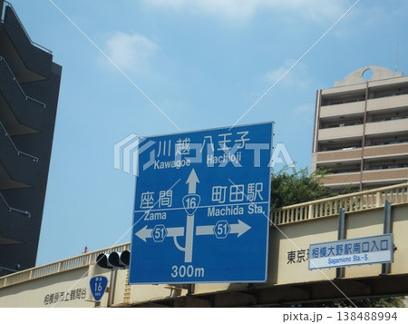 相模大野駅南口入口の交差点 138488994