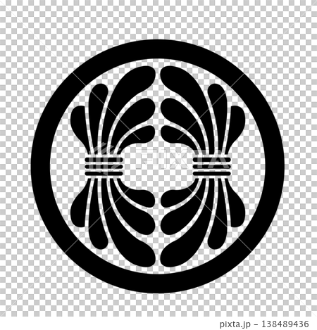 家紋　綿紋 138489436