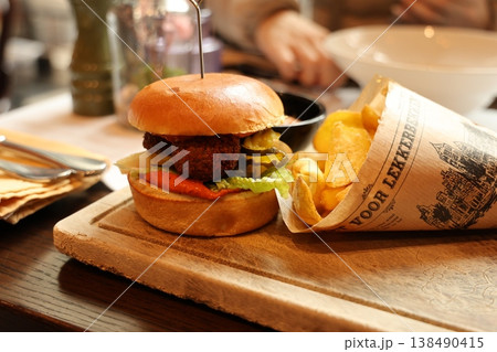 ハンバーガー ハンバーガー 138490415
