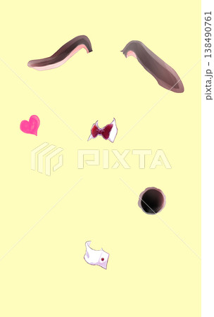 バニーガールの衣装 黒色 バニーガールの衣装 黒色 138490761
