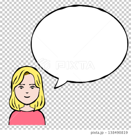 Speech bubble: Person, woman, foreigner, nationality Speech bubble: Person, woman, foreigner, nationality 138490819