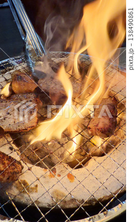ホルモン焼肉屋 炭焼き 網と炎 ホルモン焼肉屋 炭焼き 網と炎 138490861