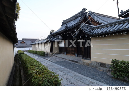 京都市右京区にある妙心寺境内の一風景 京都市右京区にある妙心寺境内の一風景 138490878