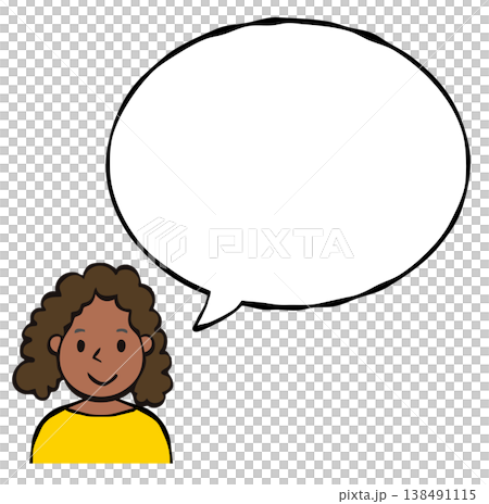 Speech bubble: Person, woman, foreigner, nationality Speech bubble: Person, woman, foreigner, nationality 138491115