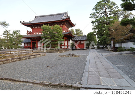 京都市右京区にある妙心寺境内の一風景 京都市右京区にある妙心寺境内の一風景 138491243