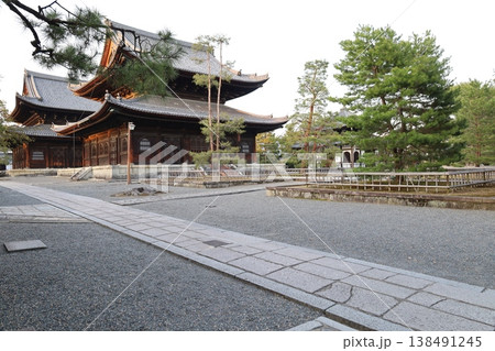 京都市右京区にある妙心寺境内の一風景 京都市右京区にある妙心寺境内の一風景 138491245