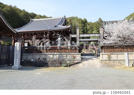京都市山科区にある本圀寺境内の風景 138492091