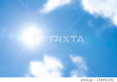 青空と太陽 青空と太陽 138492202
