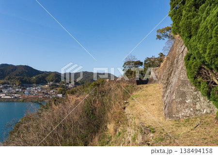 和歌山県:新宮城跡/古い石垣【国指定史跡】丹鶴城公園・新宮市 和歌山県:新宮城跡/古い石垣【国指定史跡】丹鶴城公園・新宮市 138494158