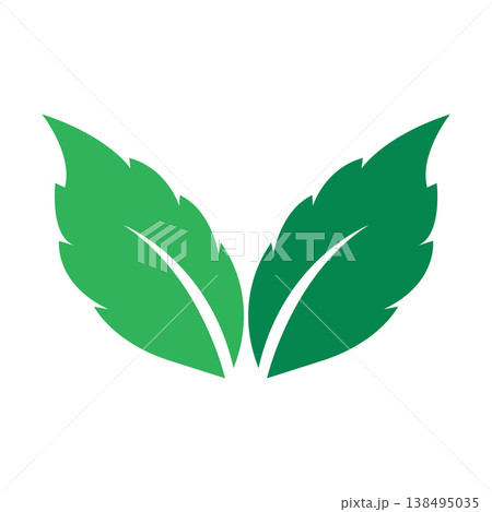 Modern Botanical Logo Symbolizing Natural Power Modern Botanical Logo Symbolizing Natural Power 138495035