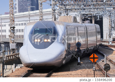 JR西日本　新大阪駅の700系レールスター 138496200