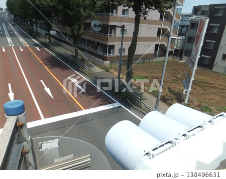 国道16号線の歩道橋から 138496631