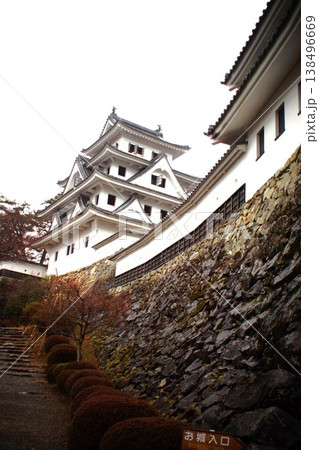 郡上八幡の町並み　郡上八幡城 138496669