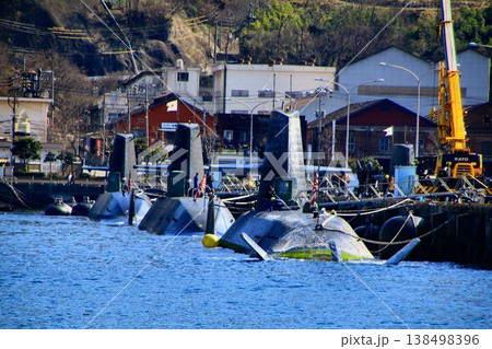 軍港・呉にて…日本を海中から護る【潜水艦】 138498396