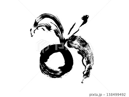 ほおずき和風筆イラスト 138499492