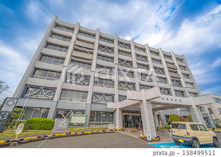 川越市役所(川越市庁舎)の正面外観と耐震補強【埼玉県川越市】 川越市役所(川越市庁舎)の正面外観と耐震補強【埼玉県川越市】 138499511