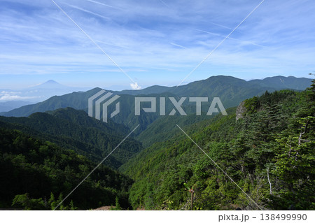 甲武信ヶ岳登山、長野、山梨、埼玉 138499990