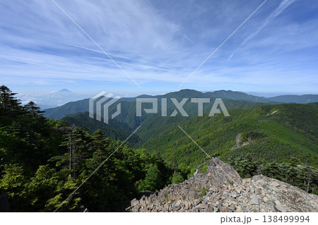 甲武信ヶ岳登山、長野、山梨、埼玉 138499994