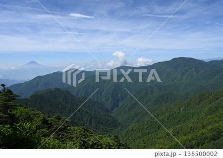 甲武信ヶ岳登山、長野、山梨、埼玉 甲武信ヶ岳登山、長野、山梨、埼玉 138500002