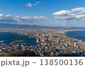 函館山展望台から望む函館市街と港のパノラマ（北海道） 138500136