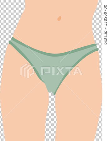 成功節食的女人的插圖 138500700