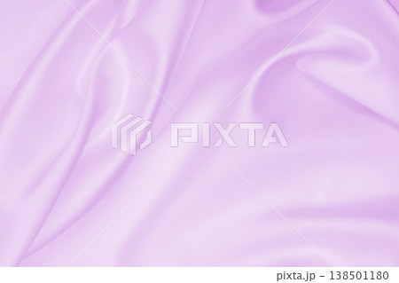 Smooth elegant lilac silk or satin texture as wedding background. Luxurious background design 138501180
