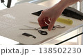 Pet grooming at home: haircutting tools, scissors, comb, trimmer 138502230