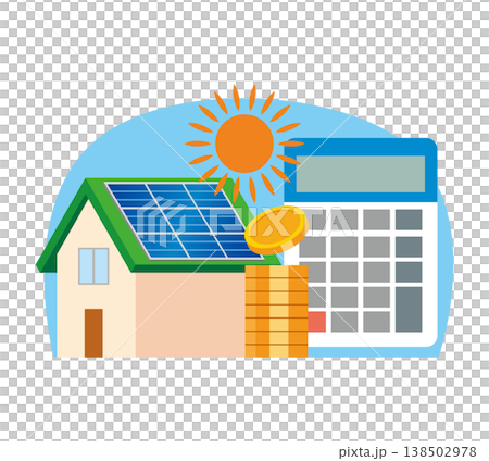 太陽光発電の売電収入 138502978
