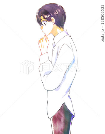 考える男性 138506533