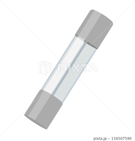 ガラス管ヒューズのイラスト ガラス管ヒューズのイラスト 138507590