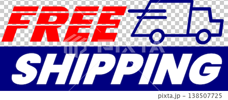 Free shipping sign Free shipping sign 138507725