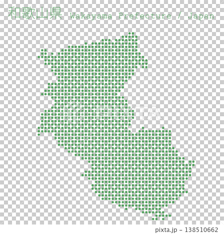 日本のベクターイラスト地図素材:和歌山県全体地図 日本のベクターイラスト地図素材:和歌山県全体地図 138510662