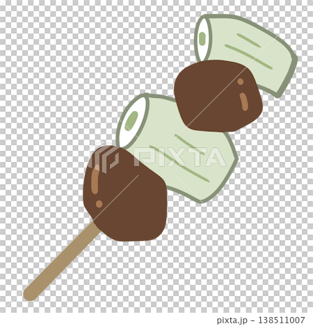 焼き鳥のイラスト 138511007