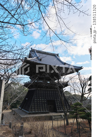 桜川市 雨引山 楽法寺 鐘楼堂 快晴 桜川市 雨引山 楽法寺 鐘楼堂 快晴 138511320