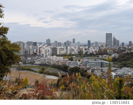 青葉城址から望む杜の都の市街地 138511681