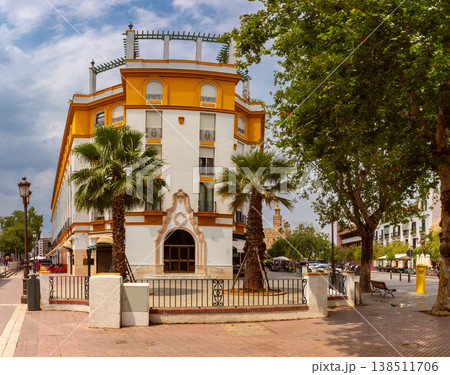 Historic riverside building near Torre del Oro in Seville, Spain Historic riverside building near Torre del Oro in Seville, Spain 138511706