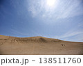 砂丘と広い空　日本の夏 138511760