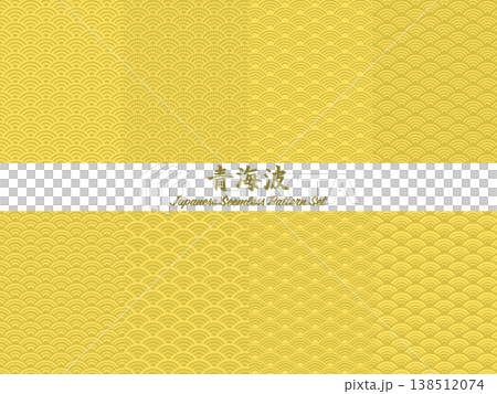 Qinghai wave (Japanese pattern) 138512074