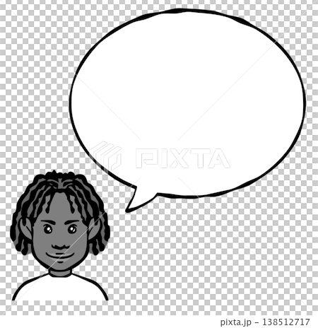 Speech bubble: Person, woman, foreigner, nationality Speech bubble: Person, woman, foreigner, nationality 138512717