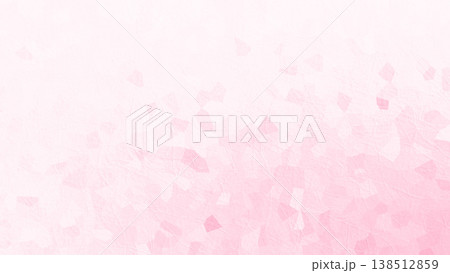 桜ピンク色の和紙柄イメージの背景テクスチャ グラデーション 桜ピンク色の和紙柄イメージの背景テクスチャ グラデーション 138512859