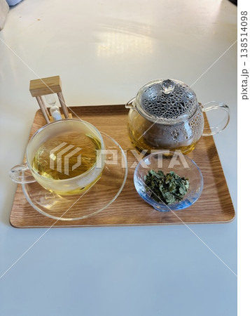 天然の抗生物質と言われているエキナセアのティーセット 138514098