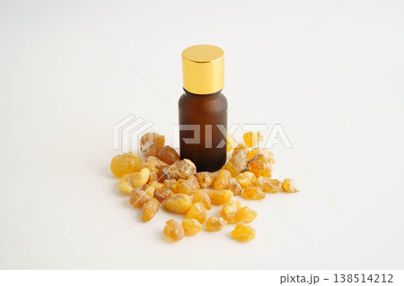 Frankincense or olibanum aromatic resin used in incense and perfumes. 138514212