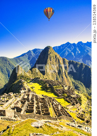 インカ帝国の至宝・マチュピチュ遺跡の絶景 インカ帝国の至宝・マチュピチュ遺跡の絶景 138514369