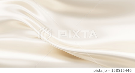 Luxury pearl color fabric background with copy space 3D render Luxury pearl color fabric background with copy space 3D render 138515446