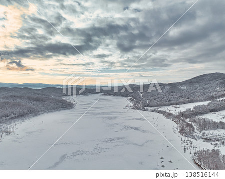北国の空撮写真 138516144